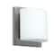 Besa Lighting Paolo Mini Sconce, Opal Matte, Satin Nickel Finish, 1x50W Halogen 1WS-787307-SN - alternate 1